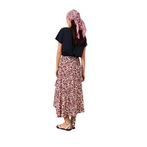 ba&sh Wrap Skirt Yeather Floral Print Size 4 small